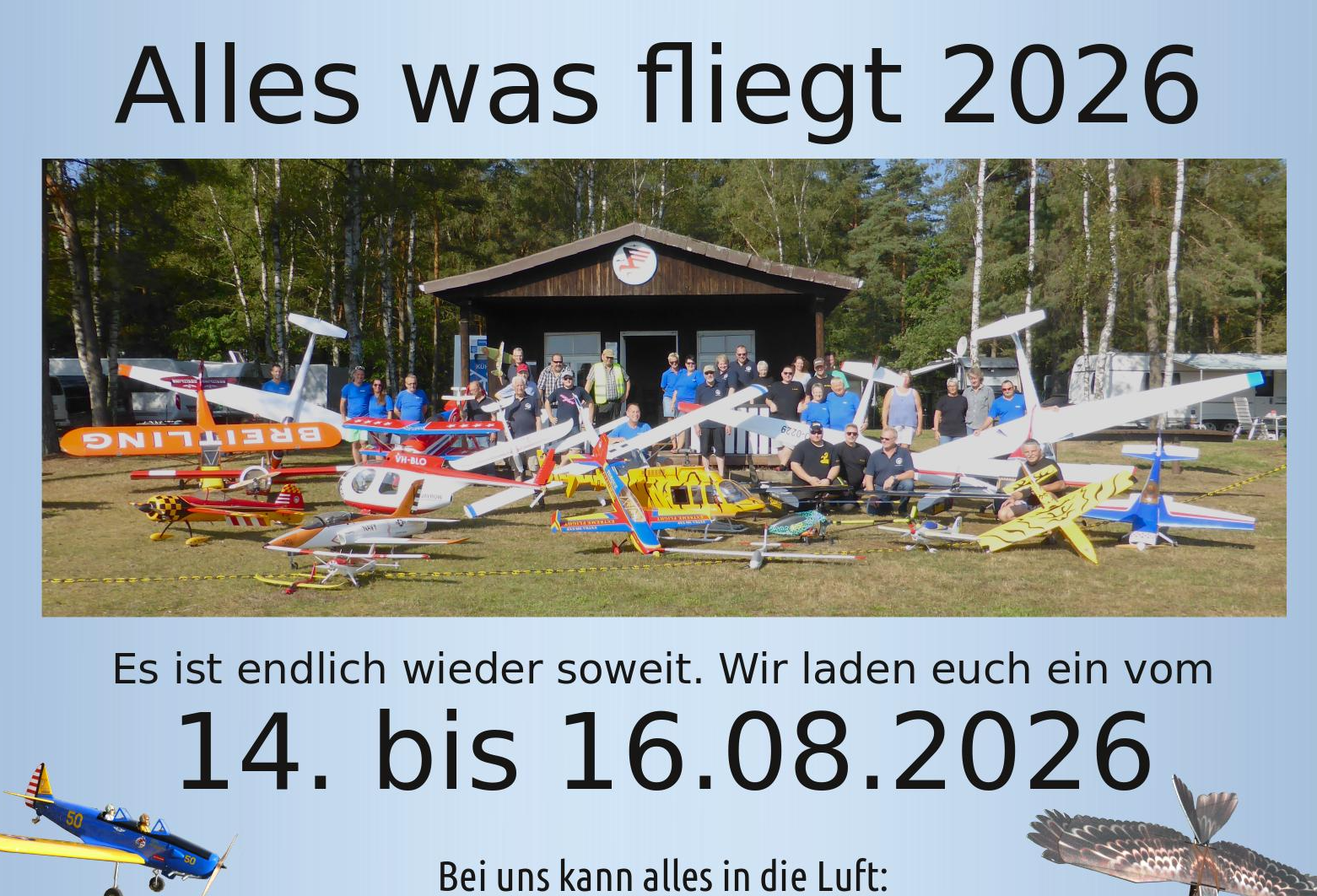 Alles was fliegt 2026 des FVC-Celle